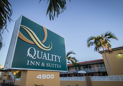 Pet Friendly Quality Inn & Suites Airport/Cruise Port Hollywood in Hollywood, Florida